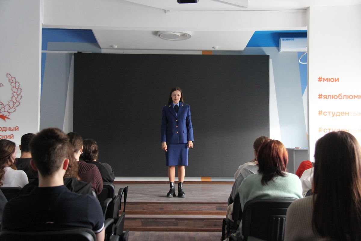 Лекция в рамках Акции «Чистое поколение - 2026» «Профилактика наркотической и алкогольной зависимости среди молодёжи»